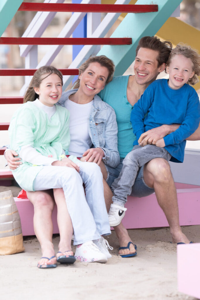 Anni & Steffen mit Kids