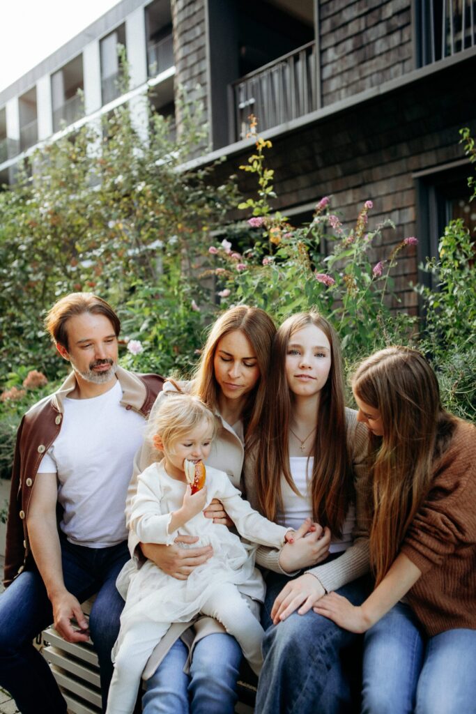 Daniele & Daniel mit Kids